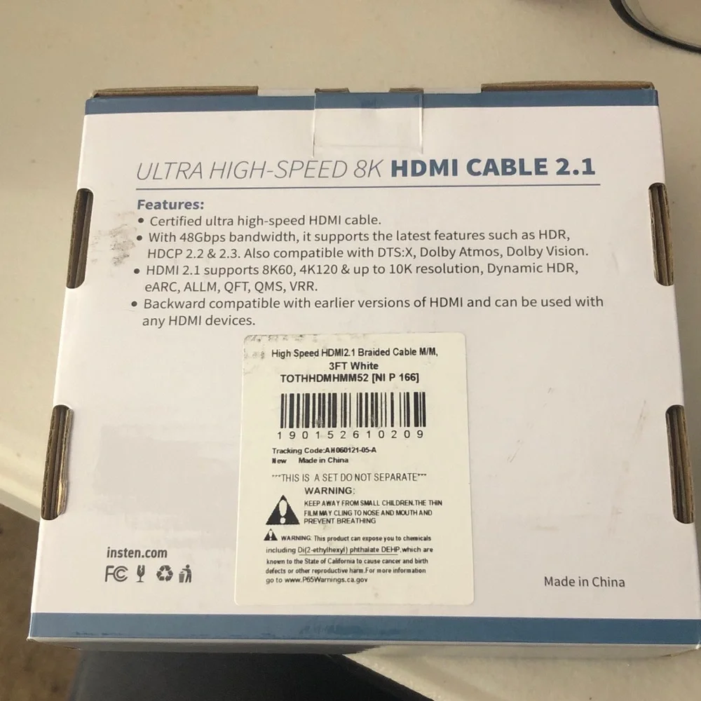 Black Ultra High-Speed HDMI Cable